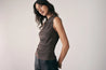 Eden Glitter Top - Bronze