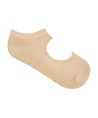 MoveActive Slide On Non Slip Grip Socks - Almond