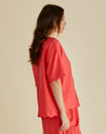 Betty Basics Scarlett Shirt - Red