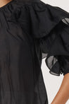 Fate+Becker Celeste Ruffled Blouse - Black