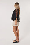 Fate+Becker Odyssey Lace Blouse - Black Lace