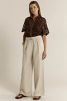 Fate+Becker Amara Belted Pant - Flax