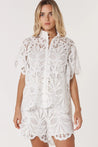 Fate+Becker Elara Broderie Blouse - Ivory