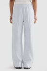 ORTC Ava Wide Leg Pants - White Marle