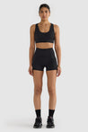 ORTC Eva Crop Top - Black