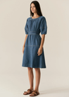 POL Carsen Denim Dress - Light Wash