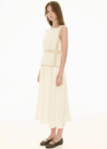 POL Marlin Raffia Dress - Ivory