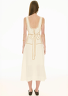 POL Marlin Raffia Dress - Ivory