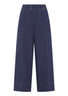 POL Oskar Cropped Pant - Dark Blue