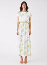 Tranquility Dress - Olive Floral