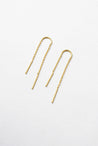 Zafino Ivy Thread Earring - Gold