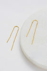 Zafino Ivy Thread Earring - Gold
