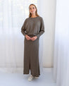 Rebecca Knit Skirt - Khaki
