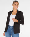 Portsea Blazer - Black