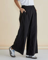 Wendy Wide Lag Pant - Black