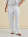 Zaza Relaxed Pant - White