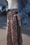 Adeline Pant - Neautral Leopard