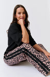 Adeline Pant - Neautral Leopard