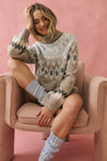 Annika Knit Sweater - Aprés Print