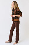 Leah Knit Cardi - Coco Leopard