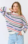 Lola Knit Sweater - Rainbow Mist