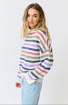 Lola Knit Sweater - Rainbow Mist