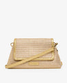 Lugano Crossbody Bag - Natural/Gold