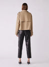 Avenue Cropped Trench - Driftwood