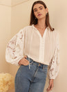 Lotus Blouse - White