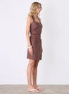 Esmaee Marseille Halter Dress - Espresso