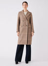 Voyager Coat - Toffee Check