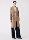 Voyager Coat - Toffee Check