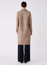 Voyager Coat - Toffee Check