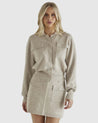 Baldwin Knit Jacket - Oatmeal