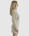 Baldwin Knit Jacket - Oatmeal