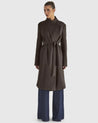 Shadows Coat - Choc Marle
