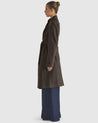 Shadows Coat - Choc Marle
