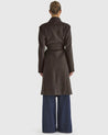 Shadows Coat - Choc Marle