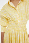 Emma Shirt Dress - Citrus Gingham