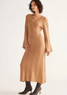 Audrey Knit Maxi Dress - Falafel