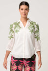 Callisto Embroided Shirt - Ivory