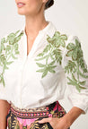 Callisto Embroided Shirt - Ivory