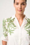 Callisto Embroided Shirt - Ivory