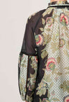 Espanda Lace Trim Blouse - Mariposa Nero