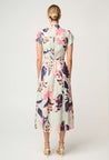 Once Was Maysa Viscose Dress - Oasis Flora