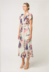Once Was Maysa Viscose Dress - Oasis Flora