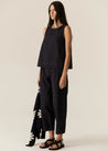 Avrid Tank - Dark Chambray