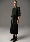 Bennet Cable Knit Lurex - Khaki