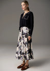 Bennet Polo Knit Lurex - Ink