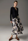 Bennet Polo Knit Lurex - Ink